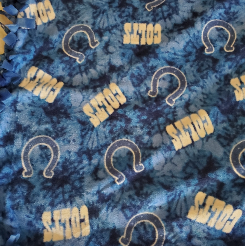 NFL Indianapolis Colts fleece blanket
